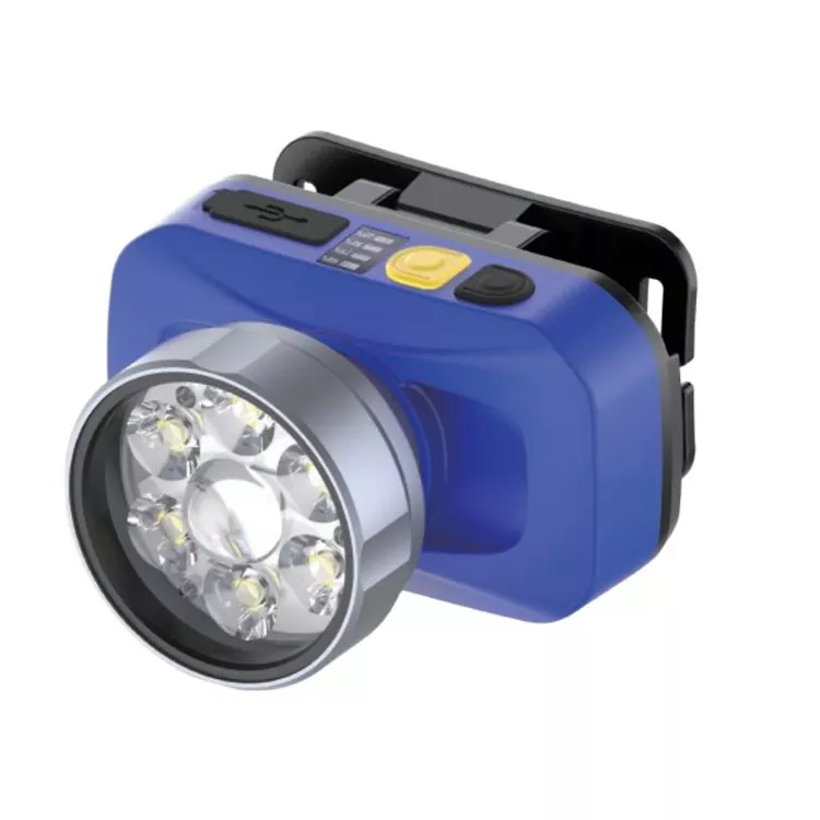 18650 Lampă frontală cu laser albă cu LED pentru utilizare în exterior