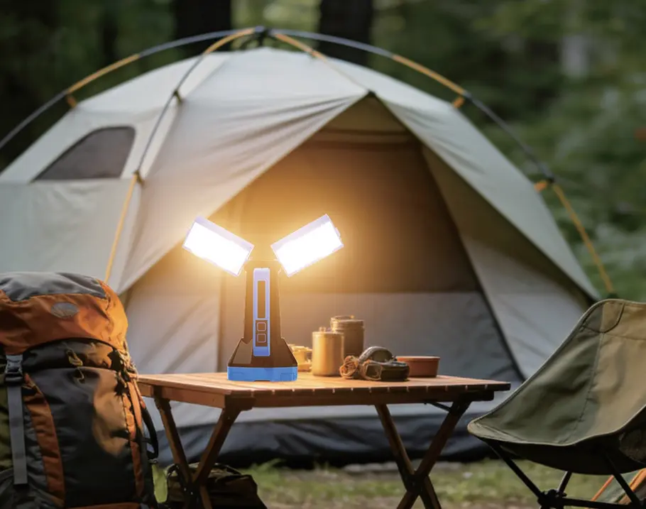 Seria de lumini de camping LED multifuncționale